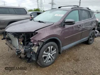2017 Toyota RAV4 LE z VIN 2T3ZFREV9HW397648, wystawiony jako Copart lot #57307975 z przebiegiem 49 444 mil mil oraz Szkoda całkowita • Salvage title. Historia ofert i sprzedaży dostępna na DreamBid. Obrazek 1.