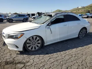 2018 Mercedes-Benz CLA with VIN WDDSJ4EB2JN639546, listed as a Copart auction lot 52007175 with 179,547 mi miles and Salvage Title. Bid and sale history available at carsss.com. Image 1.