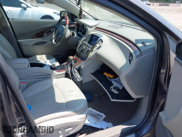2013 Buick LaCrosse Premium 1 with VIN 1G4GF5E32DF291502, listed as a IAAI auction lot 42428495 with Not provided miles and . Bid and sale history available at DreamBid. Image 5.