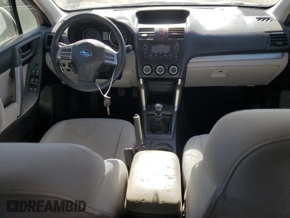 2014 Subaru Forester 2.5i Premium with VIN JF2SJACC0EG452578, listed as a Copart auction lot 87355824 with 80,600 mi miles and Salvage Title. Bid and sale history available at carsss.com. Image 8.