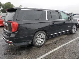 2021 GMC Yukon XL Denali with VIN 1GKS2JKL7MR175481, listed as a Copart auction lot 51283865 with 46,729 mi miles and Salvage Title. Bid and sale history available at carsss.com. Image 3.
