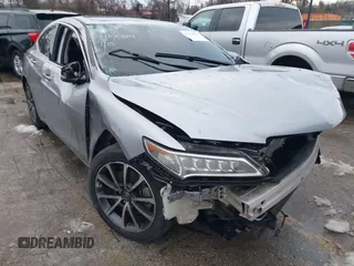 2017 Acura TLX V6 w/Technology Pkg with VIN 19UUB2F52HA007064, listed as a IAAI auction lot 41270624 with 55,509 mi miles. Bid and sale history available at carsss.com. Image 18.