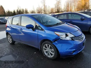2015 Nissan Note SR with VIN 3N1CE2CP4FL391655, listed as a Copart auction lot 83749654 with 55,274 mi miles and Salvage title. Bid and sale history available at DreamBid. Image 4.
