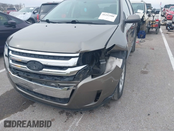 2013 Ford Edge SEL with VIN 2FMDK3JC8DBC81468, listed as a IAAI auction lot 41233506 with 206,107 mi miles. Bid and sale history available at carsss.com. Image 6.