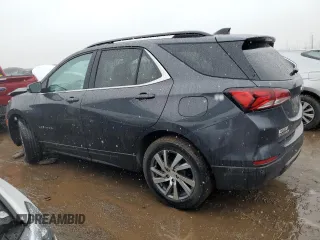2023 Chevrolet Equinox LT with VIN 3GNAXUEG7PS116500, listed as a Copart auction lot 48172345 with 14,932 mi miles and Salvage Title. Bid and sale history available at DreamBid. Image 2.