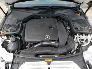 2021 Mercedes-Benz C 300 with VIN W1KWF8EB3MR635559, listed as a Copart auction lot 49066275 with 19,447 mi miles and Salvage Title. Bid and sale history available at carsss.com. Image 11.