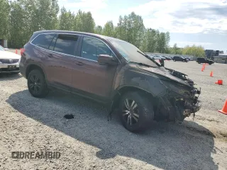 2016 Honda Pilot EX-L z VIN 5FNYF6H57GB090313, wystawiony jako Copart lot #55682815 z przebiegiem Nie podano mil oraz Szkoda całkowita • Salvage title. Historia ofert i sprzedaży dostępna na DreamBid. Obrazek 4.