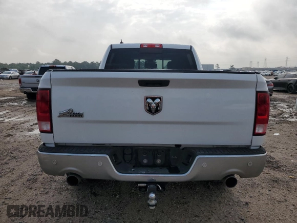 2019 Ram 1500 SLT with VIN 1C6RR6TT1KS600370, listed as a Copart auction lot 54582695 with 198,854 mi miles and Salvage title. Bid and sale history available at DreamBid. Image 6.