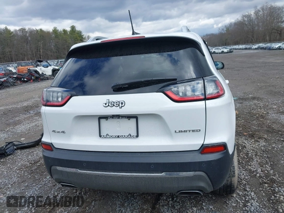 2020 Jeep Cherokee Limited with VIN 1C4PJMDN6LD537882, listed as a IAAI auction lot 41867807 with 45,556 mi miles. Bid and sale history available at carsss.com. Image 15.