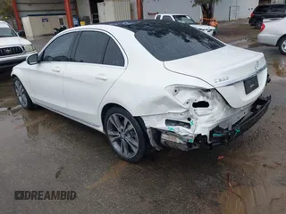 2016 Mercedes-Benz C 300 with VIN 55SWF4JBXGU148330, listed as a IAAI auction lot 41782215 with 87,126 mi miles and . Bid and sale history available at carsss.com. Image 3.