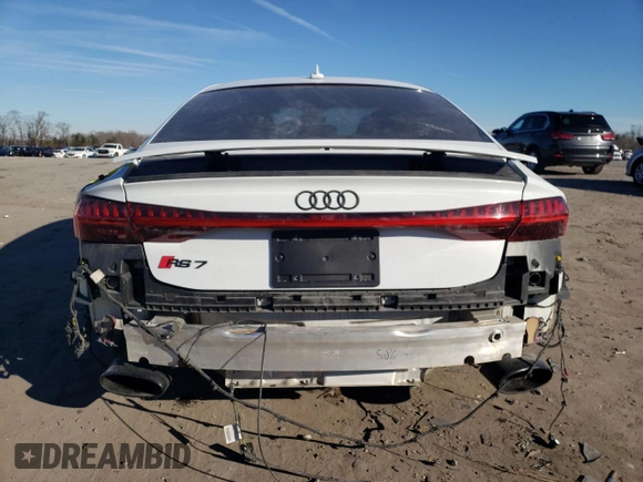2021 Audi RS 7 z VIN WUAPCBF2XMN904458, wystawiony jako Copart lot #80066123 z przebiegiem 34 772 mil mil oraz . Historia ofert i sprzedaży dostępna na DreamBid. Obrazek 6.