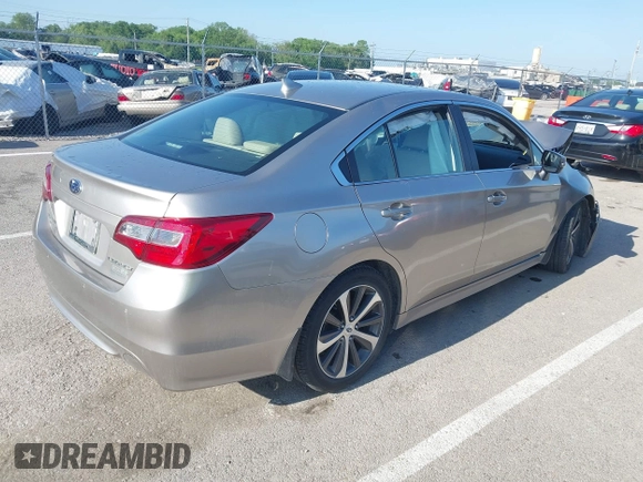 2017 Subaru Legacy Limited with VIN 4S3BNAN68H3010265, listed as a IAAI auction lot 42199122 with 93,330 mi miles and . Bid and sale history available at DreamBid. Image 4.