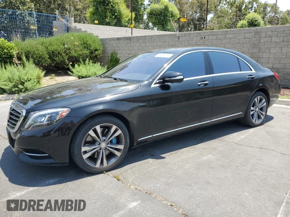 2017 Mercedes-Benz S 550e with VIN WDDUG6DB3HA291441, listed as a Copart auction lot 64854284 with 96,110 mi miles and Clean Title. Bid and sale history available at DreamBid. Image 1.