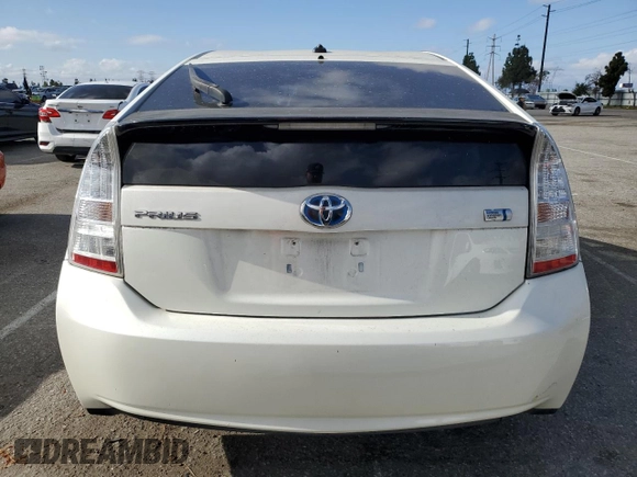 2010 Toyota Prius II with VIN JTDKN3DU5A0107250, listed as a Copart auction lot 56851835 with 264,349 mi miles and Salvage Title. Bid and sale history available at DreamBid. Image 6.