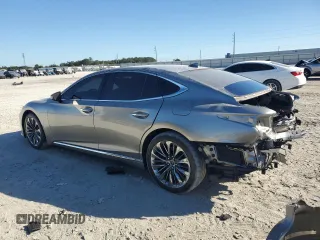 2021 Lexus LS with VIN JTHD51FF0M5014086, listed as a Copart auction lot 80830354 with 64,191 mi miles and Salvage Title. Bid and sale history available at carsss.com. Image 2.