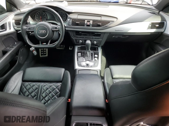 2018 Audi A7 Prestige with VIN WAU23AFC4JN090858, listed as a Copart auction lot 56653384 with 84,583 mi miles and Salvage Title. Bid and sale history available at carsss.com. Image 8.