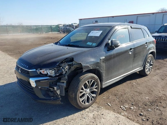 2017 Mitsubishi Outlander Sport ES 2.0 with VIN JA4AP3AU0HZ067654, listed as a IAAI auction lot 41772017 with 94,250 mi miles. Bid and sale history available at carsss.com. Image 2.