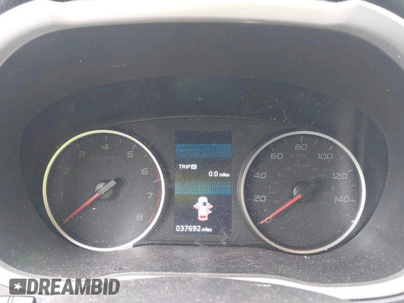 2024 Mitsubishi Eclipse Cross SE with VIN JA4ATWAAXRZ008213, listed as a IAAI auction lot 42233107 with 37,692 mi miles and . Bid and sale history available at DreamBid. Image 7.