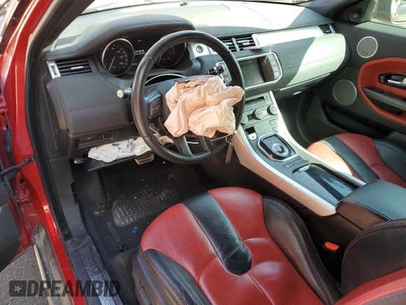 2013 Land Rover Range Rover Evoque Dynamic Premium with VIN SALVT1BG8DH717601, listed as a Copart auction lot 49260615 with 127,212 mi miles and Salvage Title. Bid and sale history available at carsss.com. Image 8.