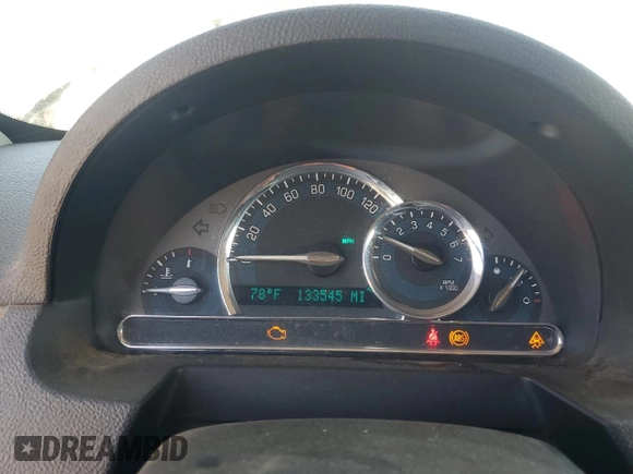 2009 Chevrolet HHR LS with VIN 3GNCA13B69S635654, listed as a Copart auction lot 50254175 with 133,545 mi miles and Salvage Title. Bid and sale history available at DreamBid. Image 9.