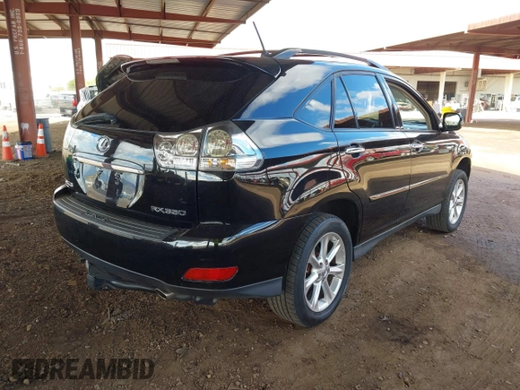 2008 Lexus RX with VIN 2T2HK31UX8C072143, listed as a IAAI auction lot 41788431 with 163,364 mi miles. Bid and sale history available at carsss.com. Image 4.