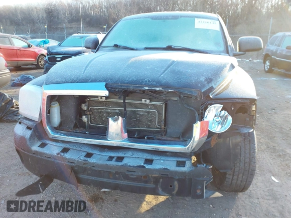 2005 Dodge Dakota SLT with VIN 1D7HW42N95S315558, listed as a IAAI auction lot 41210145 with 207,115 mi miles and . Bid and sale history available at DreamBid. Image 6.