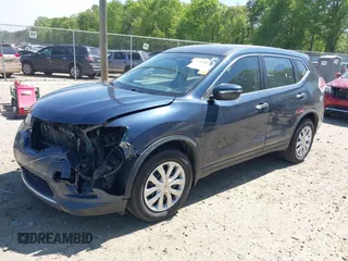 2015 Nissan Rogue SV with VIN KNMAT2MTXFP588646, listed as a IAAI auction lot 42026030 with 148,896 mi miles. Bid and sale history available at carsss.com. Image 2.