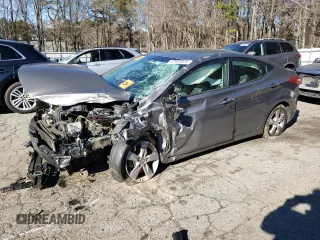 2013 Hyundai Elantra Limited z VIN 5NPDH4AE2DH259187, wystawiony jako Copart lot #47953975 z przebiegiem Nie podano mil oraz Szkoda całkowita • Salvage title. Historia ofert i sprzedaży dostępna na DreamBid. Obrazek 1.