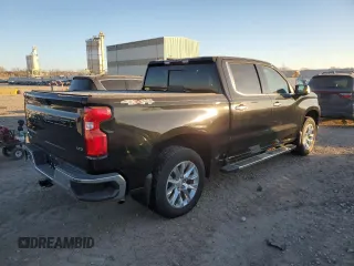 2020 Chevrolet Silverado 1500 LTZ with VIN 3GCUYGED7LG372739, listed as a Copart auction lot 83785134 with 57,607 mi miles and Salvage Title. Bid and sale history available at DreamBid. Image 3.