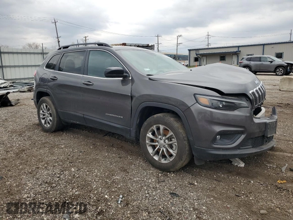 2022 Jeep Cherokee Latitude Lux with VIN 1C4PJMMX7ND500893, listed as a Copart auction lot 52697595 with 46,751 mi miles and Salvage title. Bid and sale history available at DreamBid. Image 4.