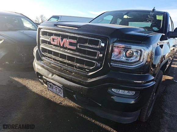 2018 GMC Sierra 1500 SLE with VIN 1GTV2MEC7JZ355593, listed as a IAAI auction lot 41980705 with 172,588 mi miles. Bid and sale history available at carsss.com. Image 1.