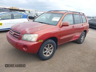 2003 Toyota Highlander z VIN JTEGD21A530059437, wystawiony jako IAAI lot #42054863 z przebiegiem 201 274 mil mil oraz . Historia ofert i sprzedaży dostępna na DreamBid. Obrazek 2.