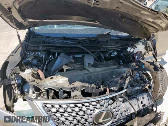2021 Lexus RX 350 with VIN 2T2HZMAA4MC211118, listed as a Copart auction lot 58405465 with 44,956 mi miles and Salvage title. Bid and sale history available at DreamBid. Image 12.