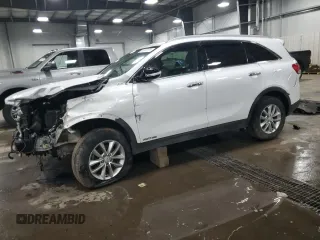 2018 Kia Sorento LX V6 with VIN 5XYPGDA5XJG422218, listed as a Copart auction lot 51637275 with 85,264 mi miles and Salvage Title. Bid and sale history available at carsss.com. Image 1.