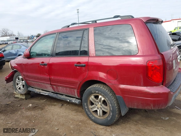 2003 Honda Pilot EX with VIN 2HKYF18543H556374, listed as a IAAI auction lot 41748467 with 207,343 mi miles. Bid and sale history available at carsss.com. Image 15.