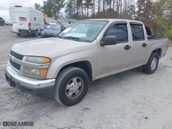 2005 Chevrolet Colorado 1SC LS Z85 with VIN 1GCCS136158126387, listed as a IAAI auction lot 41842613 with 320,680 mi miles. Bid and sale history available at carsss.com. Image 2.