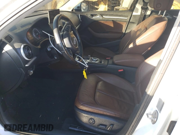2016 Audi A3 2.0T Premium Plus with VIN WAUE8GFF0G1002481, listed as a Copart auction lot 37769374 with 98,743 mi miles. Bid and sale history available at carsss.com. Image 7.