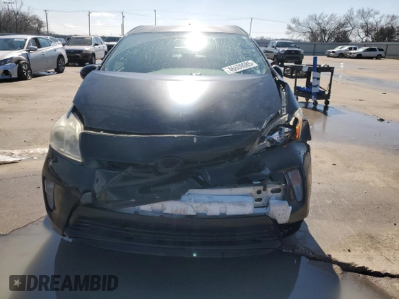 2013 Toyota Prius One with VIN JTDKN3DU4D1672944, listed as a Copart auction lot 46609085 with Not Provided miles and Salvage Title. Bid and sale history available at DreamBid. Image 5.