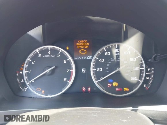 2016 Acura ILX Premium with VIN 19UDE2F76GA015675, listed as a IAAI auction lot 42688975 with 113,443 mi miles and . Bid and sale history available at DreamBid. Image 7.
