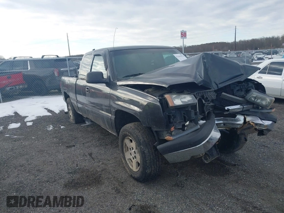 2003 Chevrolet Silverado 1500 LS with VIN 2GCEK19VX31260807, listed as a IAAI auction lot 41443970 with 180,000 mi miles. Bid and sale history available at carsss.com. Image 1.