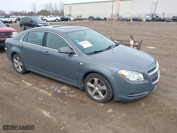 2008 Chevrolet Malibu LT w/2LT with VIN 1G1ZJ57B484272931, listed as a IAAI auction lot 41819667 with 167,694 mi miles. Bid and sale history available at carsss.com. Image 1.