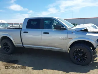 2018 Ram 1500 Outdoorsman with VIN 1C6RR7TT3JS267190, listed as a IAAI auction lot 42691878 with 81,363 mi miles and . Bid and sale history available at DreamBid. Image 13.