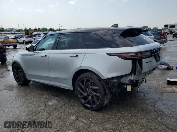 2020 Land Rover Range Rover Velar with VIN SALYU2EE3LA256194, listed as a Copart auction lot 56965895 with 49,073 mi miles and Salvage title. Bid and sale history available at DreamBid. Image 2.