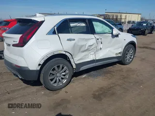 2020 Cadillac XT4 AWD Premium Luxury with VIN 1GYFZDR42LF074240, listed as a IAAI auction lot 41796898 with 85,325 mi miles. Bid and sale history available at carsss.com. Image 4.