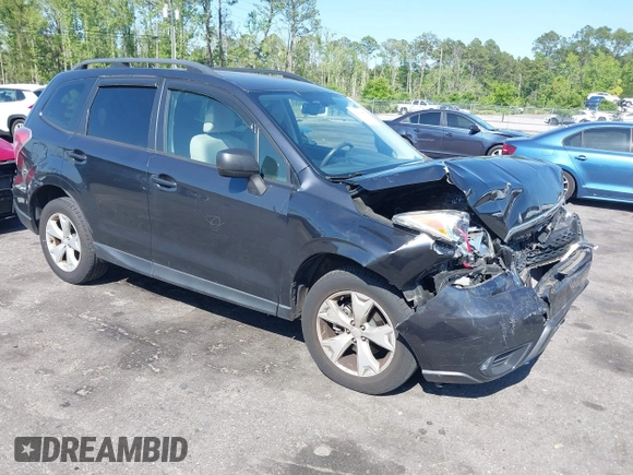 2015 Subaru Forester 2.5i with VIN JF2SJABC6FH823742, listed as a IAAI auction lot 42069857 with 74,966 mi miles. Bid and sale history available at carsss.com. Image 1.