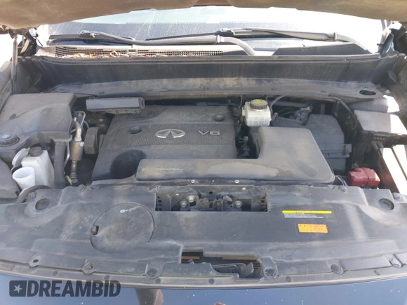 2015 Infiniti QX60 with VIN 5N1AL0MM7FC521714, listed as a IAAI auction lot 41897689 with 186,610 mi miles. Bid and sale history available at carsss.com. Image 10.