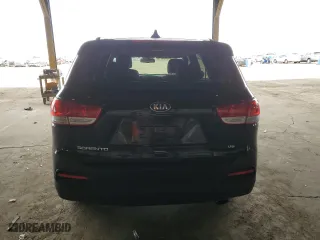 2017 Kia Sorento LX V6 with VIN 5XYPG4A55HG302482, listed as a Copart auction lot 50740195 with 135,652 mi miles and Salvage Title. Bid and sale history available at carsss.com. Image 6.