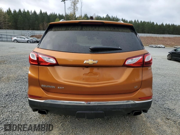 2018 Chevrolet Equinox LT with VIN 2GNAXKEX8J6249289, listed as a Copart auction lot 51837525 with 115,301 mi miles and Salvage Title. Bid and sale history available at DreamBid. Image 6.