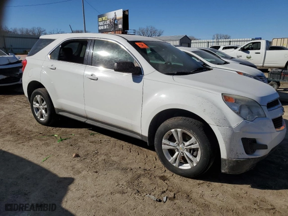 2014 Chevrolet Equinox LS with VIN 2GNALAEK0E6159859, listed as a Copart auction lot 47445205 with 138,340 mi miles and Clean Title. Bid and sale history available at carsss.com. Image 4.