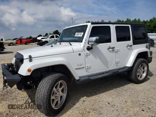 2014 Jeep Wrangler Unlimited Sahara z VIN 1C4BJWEG7EL142382, wystawiony jako Copart lot #56506745 z przebiegiem 162 795 mil mil oraz Czysty tytuł • Clean title. Historia ofert i sprzedaży dostępna na DreamBid. Obrazek 1.